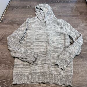 Sun + Stone Grey Hooded Sweater